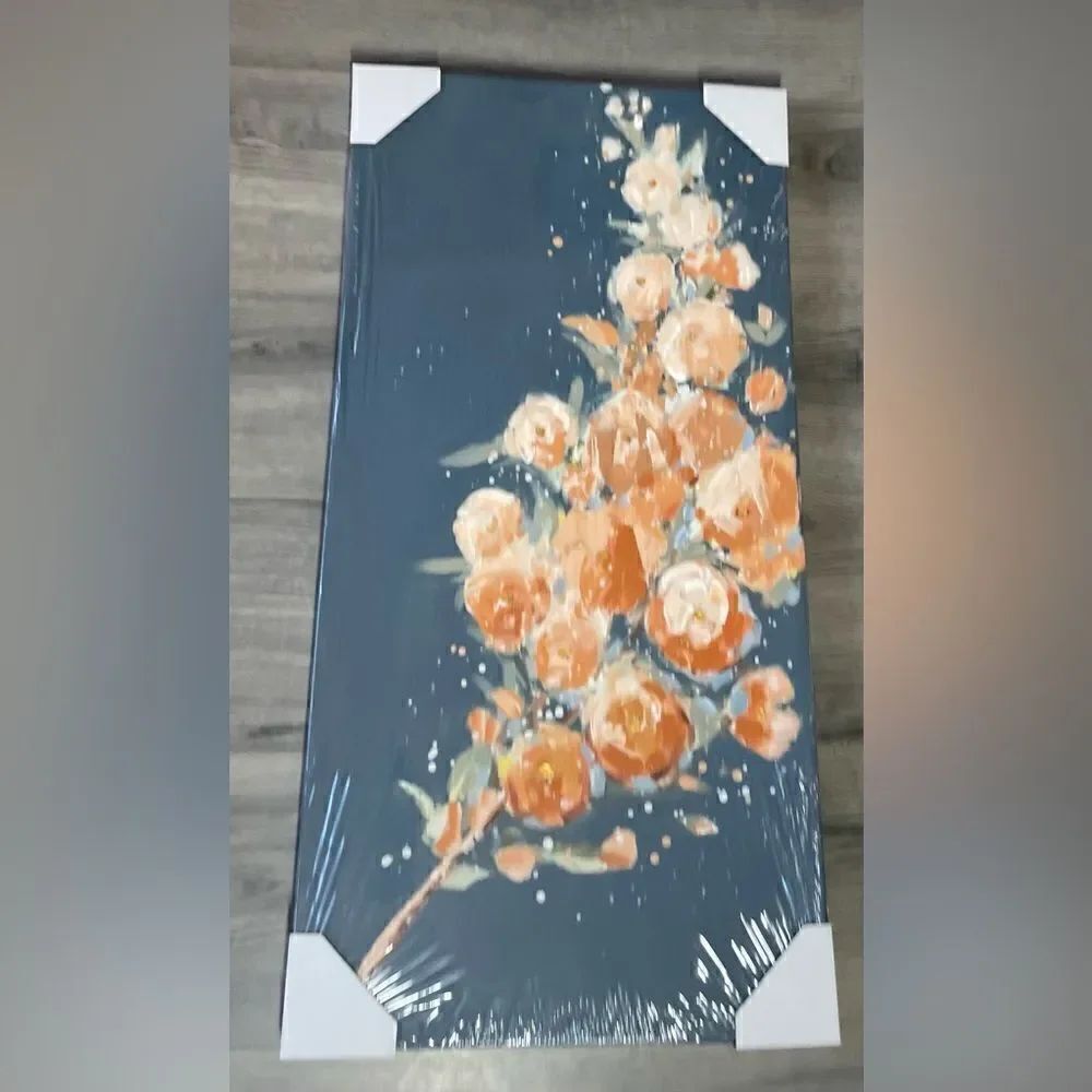 NEW! Marigold Radiance Artwork From Far East Collection 31.5” x 15.67” x…